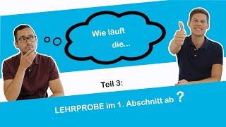 REFERENDARIAT I Die Lehrprobe I LEHRAMT in Bayern [upl. by Wiburg]