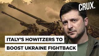 FH70 Howitzers Machine Guns amp More l Italy’s Military Aid To Ukraine Amid Putin’s Donbas Onslaught [upl. by Sydelle]