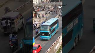 Khulna to Dhaka Green Line Double Decker Bus [upl. by Trinatte]