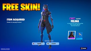 How To Get Felina Skin amp Felinas Claw Pickaxe FREE In Fortnite Unlocked LEGO Felina Levels Gained [upl. by Naujled]