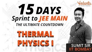 Thermal Physics IIT JEE  Calorimetry Heat Transfer amp Thermal Expansion Problems for JEE Mains 2019 [upl. by Sulihpoeht105]