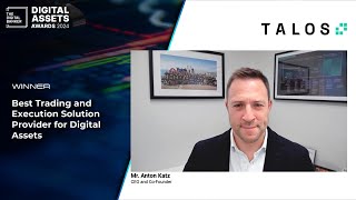 DAA24 Best Trading and Execution Solution Provider for Digital Assets Talos [upl. by Ahteral781]