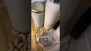 Making Cashew Milk for Breakfast 🥛 milk [upl. by Abigale]