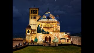 Videomapping Assisi Basilica Superiore 2020 [upl. by Delmore]