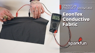 EeonTex Conductive Fabrics from SparkFun [upl. by Nesral]