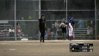 OCAA Womens Softball 🥎 Durham  Seneca 9182024 [upl. by Wales]