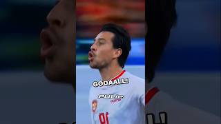 GOL BERKELAS PROF HAYE X ARHAN dubbing football timnasindonesia [upl. by Brocklin774]