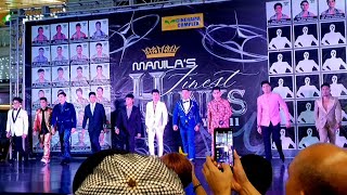 MANILAS FINEST HUNKS 2024 ● 9th Elimination Part 24 Forwal Attire ● Isetann Mall Manila [upl. by Aicertal887]