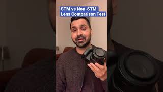 Canon STM vs NonSTM Focus Noise Test Full Demo shorts dslr mirrorless photographytips [upl. by Bernardine]