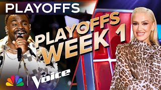 Extraordinary Performances from Team Gwens Playoffs  The Voice  NBC [upl. by Warden247]