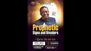 Day 3  Prophetic Signs And Wonders Conference 2024  Open Heavens [upl. by Isawk238]