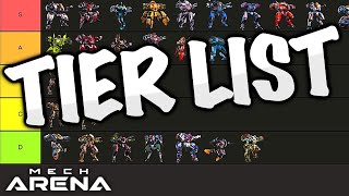 Ranking EVERY MECH in Mech Arena [upl. by Nirret]