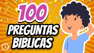 100 PREGUNTAS BIBLICAS 🧠 TEST BÍBLICO [upl. by Gualterio131]