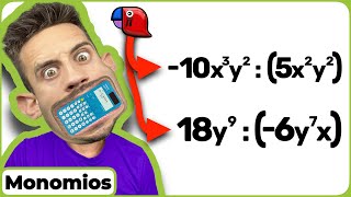 ✅ 👉¿Cómo DIVIDIR MONOMIOS con DIFERENTES GRADOS FÁCIL y RÁPIDO R56 [upl. by Wivestad247]