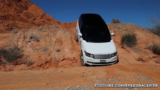 Range Rover playing in sand dunes [upl. by Sherr]