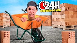 PASSEI 24H NO CARRINHO DE MÃO Sobrevivi [upl. by Eiliak867]