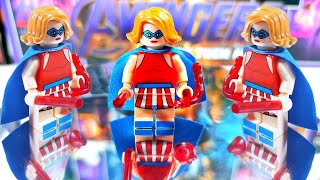 Assemble Toys Lego MS America Minifigures Collections Unofficial Cinematic [upl. by Ydnolem]