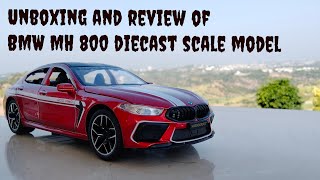 BMW MH8 800 diecast scale model unboxing and review [upl. by Theone]