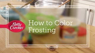 How to Color Frosting [upl. by Anotal]