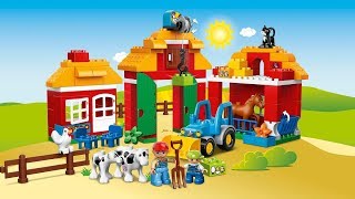 Конструктор Лего Дупло 10525 Большая ферма Lego Duplo Big Farm [upl. by Chic]