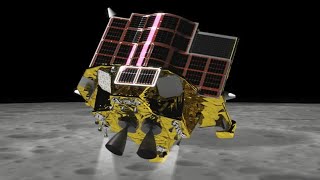 Replay Japans firstever soft lunar landing with SLIM spacecraft [upl. by Peper]