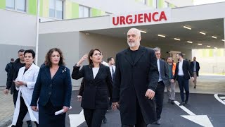 Kryeministri Edi Rama  Tiranë  Spitali Qendror një spital krejt i ri për sëmundjet e brendshme [upl. by Adnala]