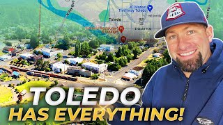 DISCOVER Toledo Oregon Exclusive Map Tour amp Things You SHOULD Know  Moving To Toledo Oregon [upl. by Eiuqnimod]