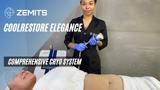 Smart CRYO THERAPY system Zemits CoolRestore  cryotherapy treatment [upl. by Lilas]