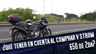 QUÉ TENER EN CUENTA AL COMPRAR V STROM 650 DE 2DA MANO  El Monicho [upl. by Elidad]