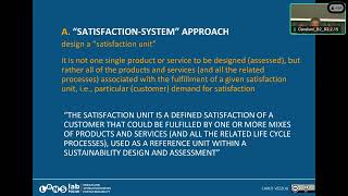 51 System Design for Sustainability [upl. by Iadrahc]