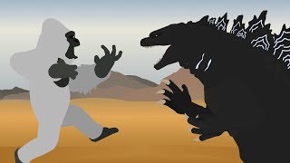 Godzilla vs George  Stick Nodes [upl. by Nannaihr]