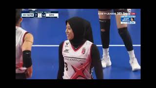 PERTANDINGAN BOLA VOLI KOREA  REDSPRAK VS IBK ALTOS  SET 1 amp 2 volleyball megawatihangestri [upl. by Acinomed]