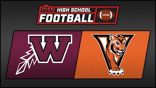 2024 CIML Football Waterloo West vs WDM Valley [upl. by Solley]