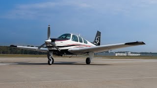 Fully Refurbished Personal Aircraft The Beautiful Beechcraft Bonanza [upl. by Rodney]