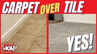 Watch This Before You Carpet Over Tile [upl. by Eelloh]