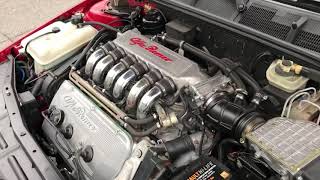 Alfa Romeo 155 V6  25 Busso Engine Sound 🍀 [upl. by Navillus]