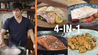 Four Easy Salmon Recipes 4 Ingredients Only [upl. by Namzed]