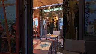 Trattoria en Trastevere Roma Italia [upl. by Peery]