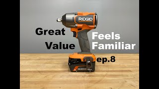 Ridgid 18V Brushless Cordless 12 in Impact Wrench Review  R86012k R86012B  ep8 [upl. by Alleirbag668]