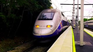 🚄 TGV DUPLEX at MAISONSALFORT  ALFORTVILLE Paris [upl. by Adkins417]