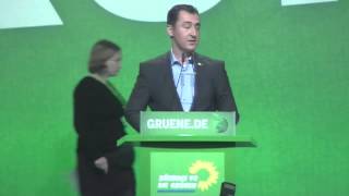 Politische Rede von Cem Özdemir auf der BDK 2014 [upl. by Licec]