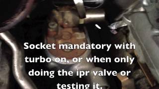 IPR 85 testing the Ford 60 Powerstroke diesel [upl. by Asha409]