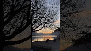 Beautiful Sunset at Brienzersee Switzerland 🇨🇭 MC’s Vlog switzerland brienzersee shorts [upl. by Earleen767]