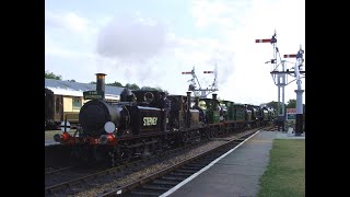 Bluebell Railway  Mega 12 loco 50th Anniversary Gala  Sunday 8th August 2010  Part 2 [upl. by Kruter]