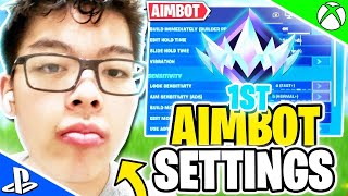 AsianJeffs Controller Settings Feel Like HACKING 🎯😈 500 Aim Assist✅ [upl. by Kilar]