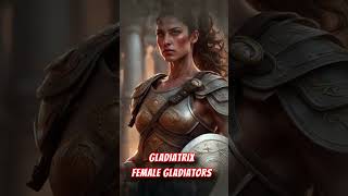 Gladiatrix  The Female Gladiators of Rome Rome Gladiators history womeninhistory [upl. by Ausoj]