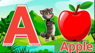 A for apple  अ से अनार  abcd  phonics song  a for apple b for ball c for cat  abcd song  abcde [upl. by Odlanar]