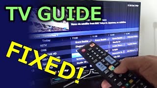 TV Guide EPG Fixed [upl. by Nickles167]