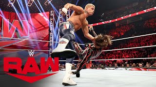 FULL MATCH – Cody Rhodes vs Shinsuke Nakamura – Street Fight Raw highlight Jan 8 2024 [upl. by Hutt]