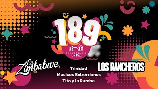 🎉 ¡Celebración del Aniversario 189° de La Paz En vivo La Zimbabwe y Los Rancheros 🎉 [upl. by Yseult]